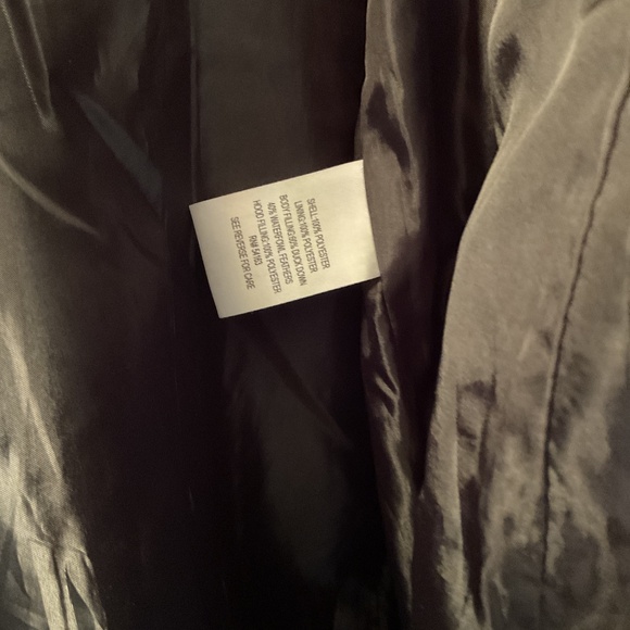 Calvin Klein long black coat - Picture 6 of 8